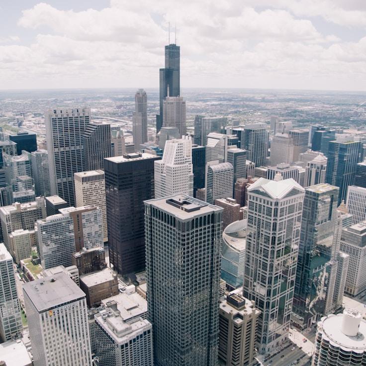 City skyline in Lausanne, Switzerland